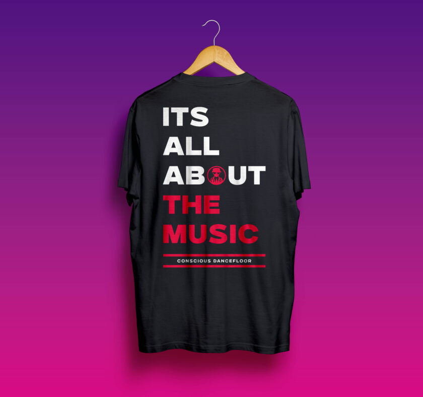 T Shirt Unisex It's All About the Music